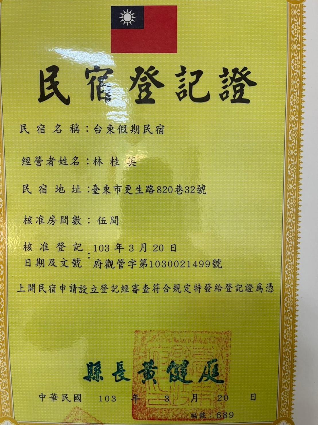 Taitung Holidays B&B المظهر الخارجي الصورة